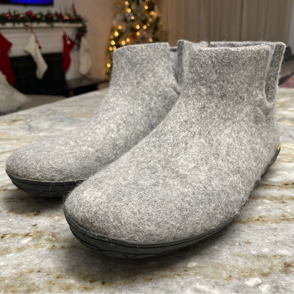 Glerups Boot Slipper with Leather Sole Size 39 W8.5 M7 - Picture 1 of 13